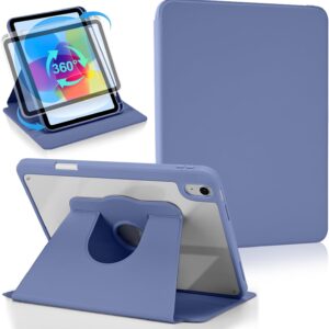 Mollivie 360 Rotating Case for iPad 10th generation 10.9-inch 2022; iPad 11th generation A16 11-inch 2025