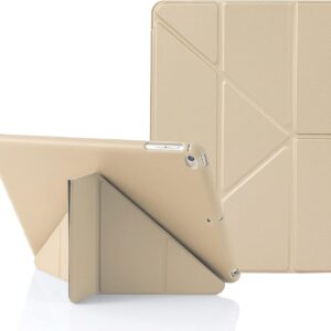 Mollivie Origami Multi-Fold Case for iPad 9.7 Inch 6th Gen 2018 & 5th Gen 2017, iPad Air 1 2
