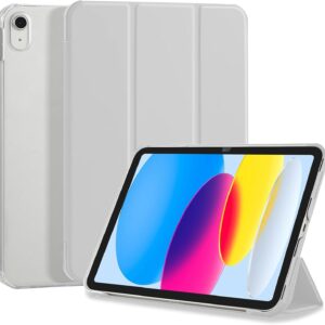 Mollivie Frosted Translucent Case for iPad (A16) 11th generation 11-inch 2025 and iPad 10th generation 10.9-inch 2022