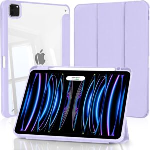 Mollivie Clear Back Case for iPad Pro 11-inch 2022/2021/2020/2018